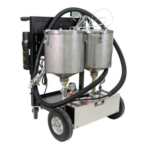Portable Two Part Dispensing System for Crack Filling