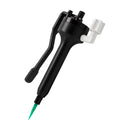 Durable all-plastic handheld valve, designed for use with basic fluid dispensing systems