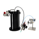 Versatile dot dispensing system with a 2-liter tank and handheld applicator