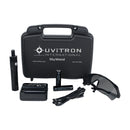 Uvitron SkyWand with battery charger, UV glasses, and carrying case